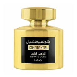   Lattafa Confidential Private Gold EDP, 100ml, Uniszex parfüm